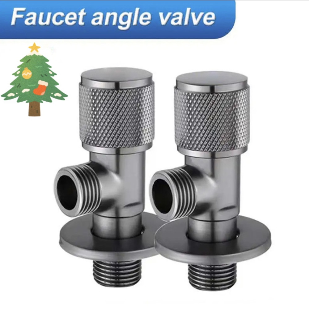 Toilet Fill Valve - صمام ثلاثي نحاسي G1/2 بمدخل صنبور