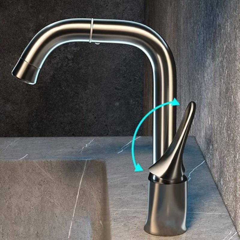 Basin Mixer Cartridge - صنبور حوض نحاسي متعدد الوظائف بطلاء