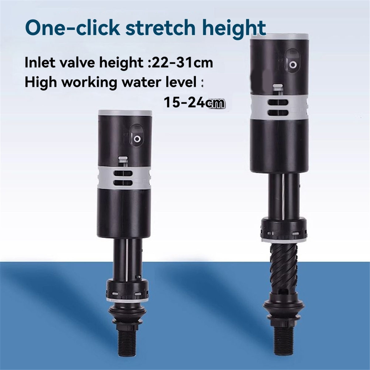 Toilet Fill Valve - مجموعة استبدال صمام تعبئة المرحاض العالمي