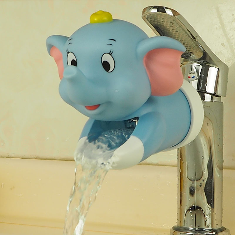 Silicone Tap Washer - نسخة مطورة الطفل سيليكون صنبور سبلاش