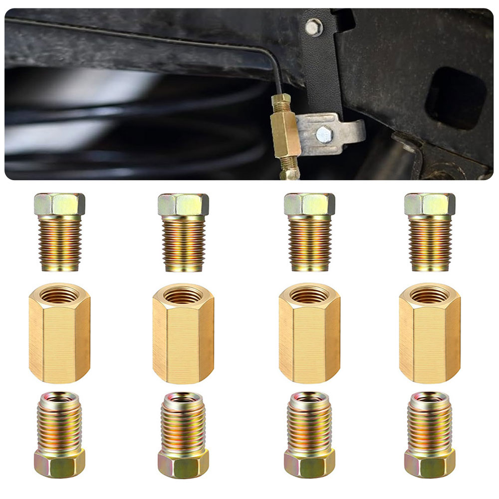 Compression Fitting Brass - النحاس الفرامل خط ضغط الأنابيب ،