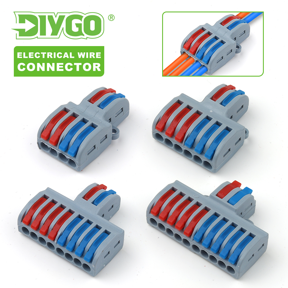 Push Fit Connector - SPL42/62/82/102 موصل سلك كهربائي موصل دفع