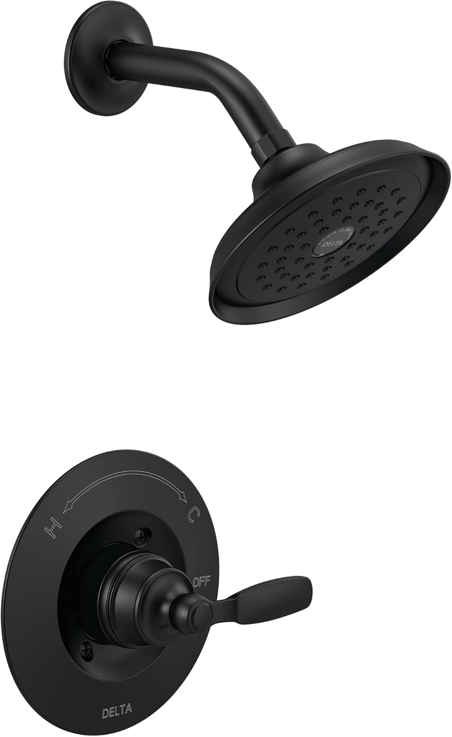 Shower Valve Cartridge - طقم تزيين صنبور الدش باللون الأسود