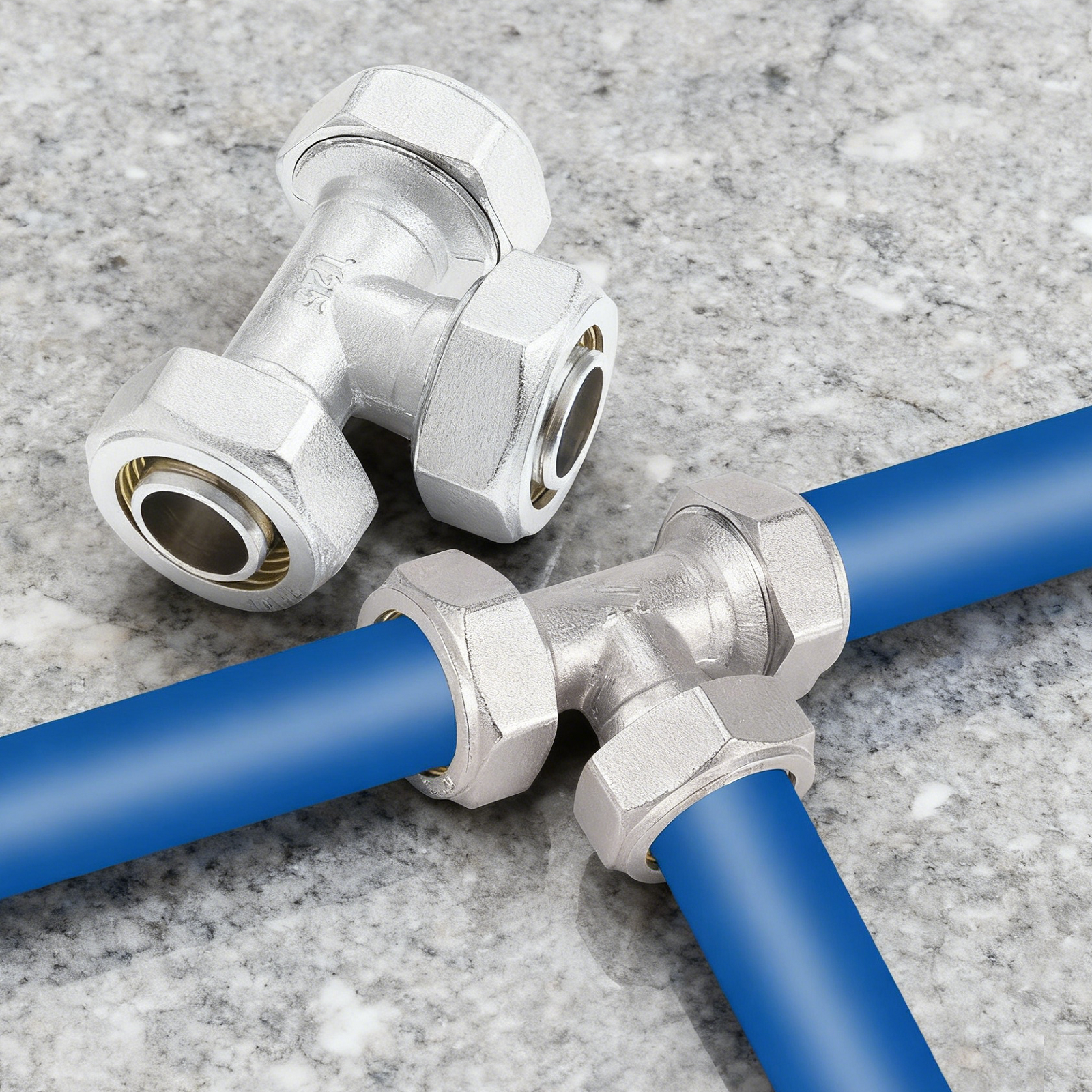 Compression Fitting Brass - 2 قطعة 3/4 ''المحملة تركيبات خط