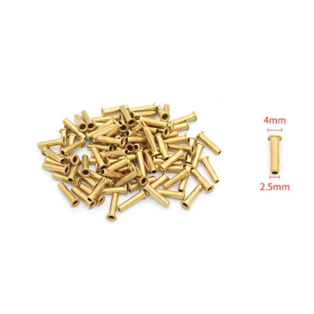 Compression Fitting Brass - 10 قطعة أنابيب النحاس جلبة 4