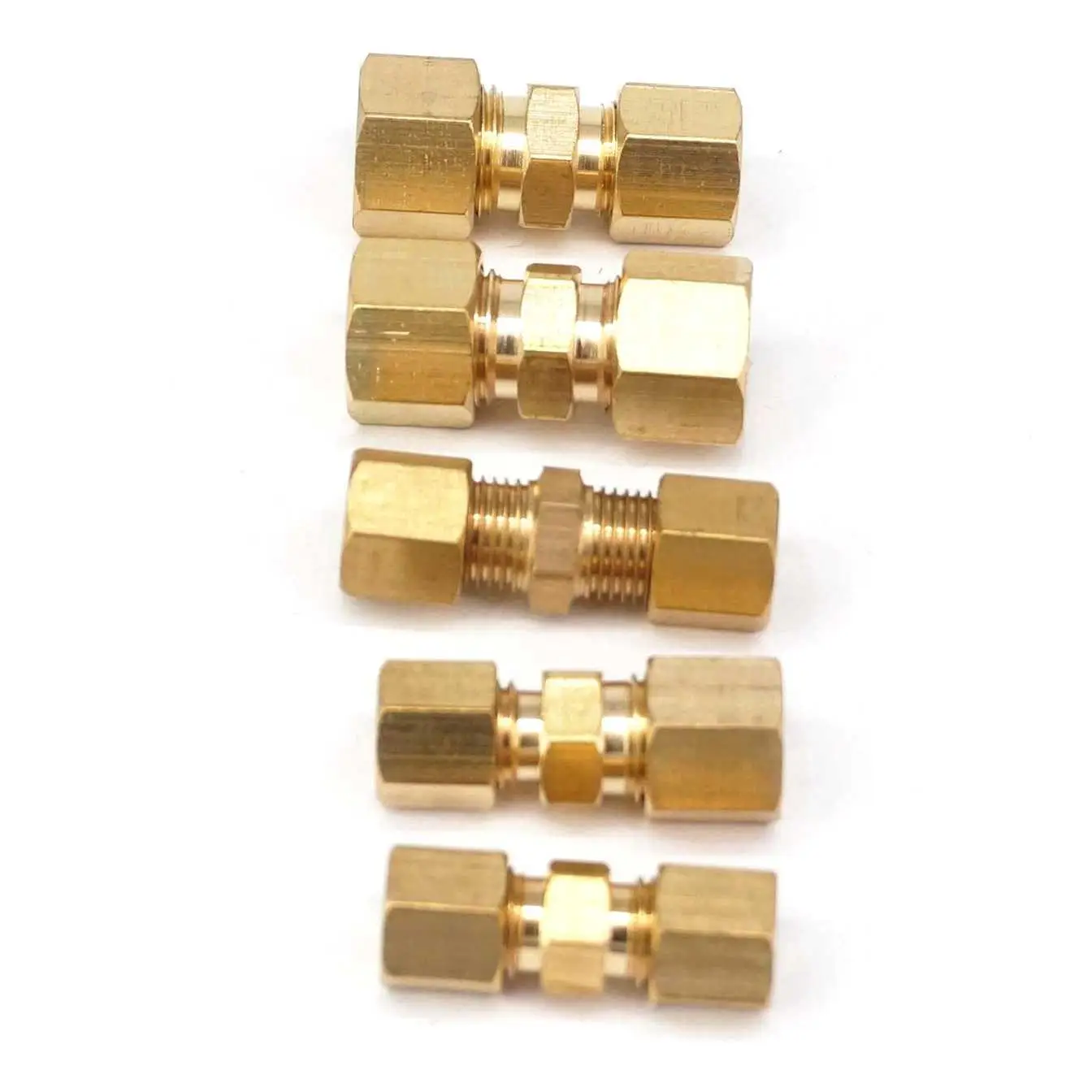 Compression Fitting Brass - ضغط المناسب صالح أنبوب O.D 1/8