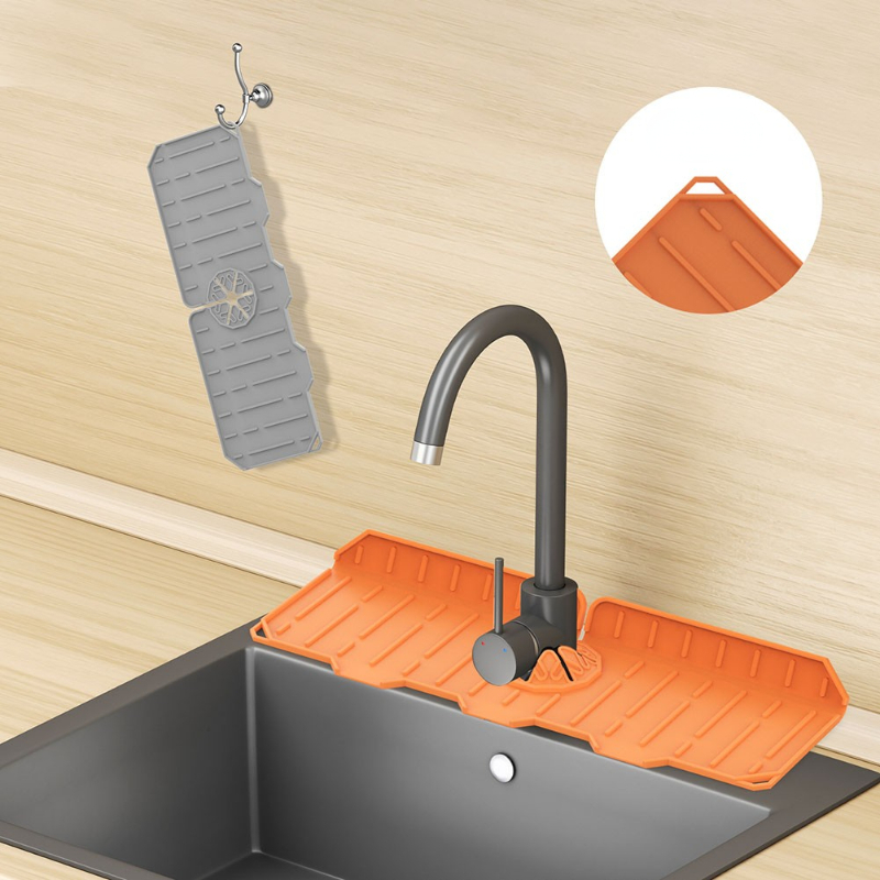 Silicone Tap Washer - سيليكون المطبخ صنبور حصيرة ل بالوعة
