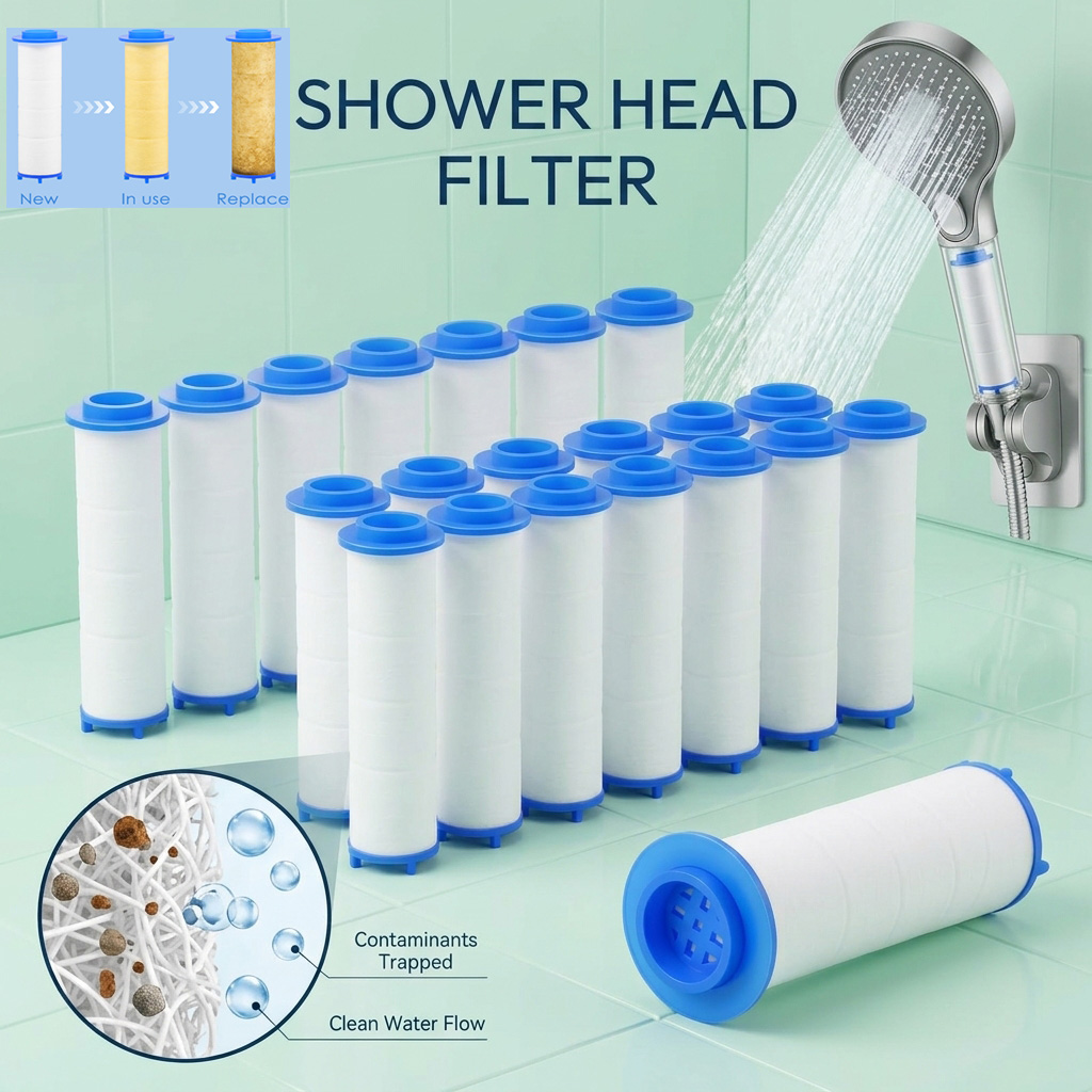Shower Valve Cartridge - 20 قطعة من خراطيش فلتر الاستحمام