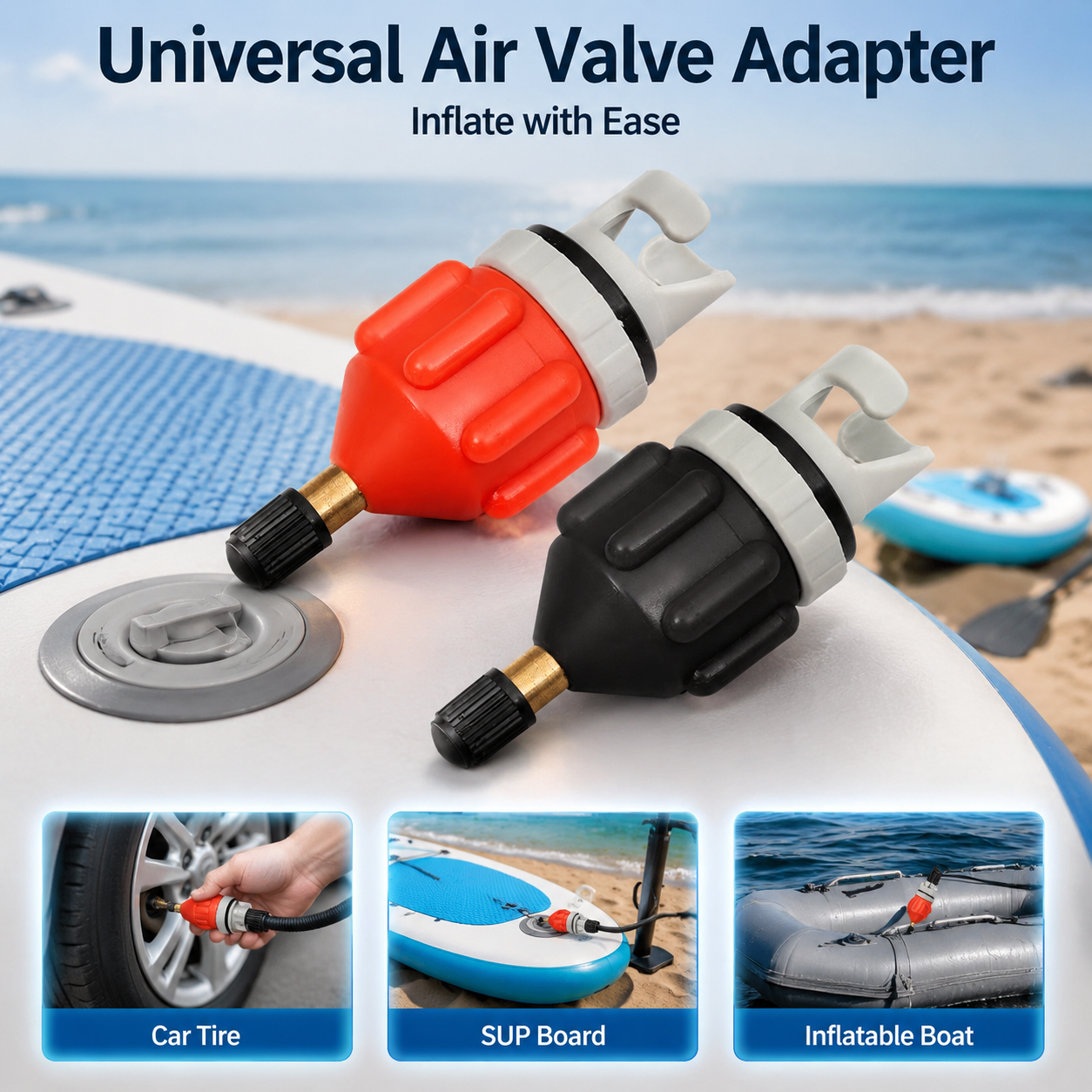Float Ball Valve - محول مضخة SUP عالمي، محول صمام