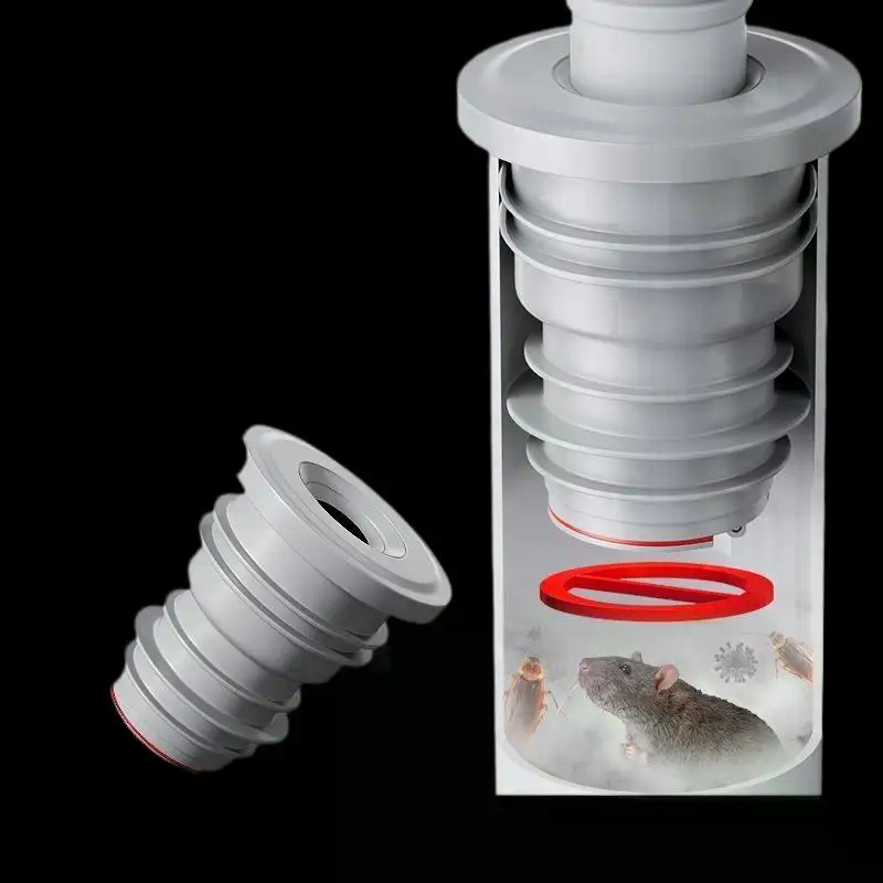 حلقة إحكام لتصريف الحمام مضادة - مراجعة Drain Pipe Clip وسعره