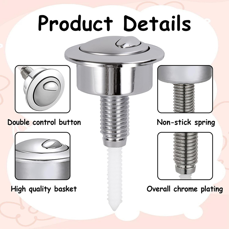 زر دفع مزدوج للمرحاض، زر دفع ب - مراجعة Toilet Fill Valve وسعره