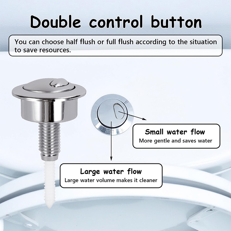 زر دفع مزدوج للمرحاض، زر دفع ب - مراجعة Toilet Fill Valve وسعره