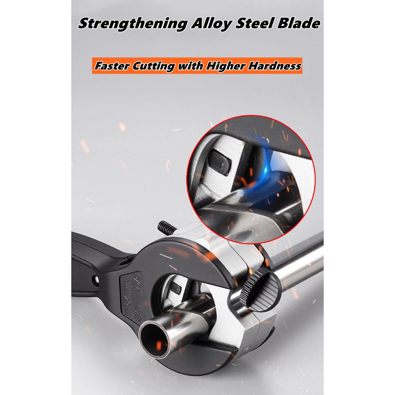 قاطع أنابيب بآلية الشد 8-29 مم - مراجعة Pipe Cutter Ratchet وسعره