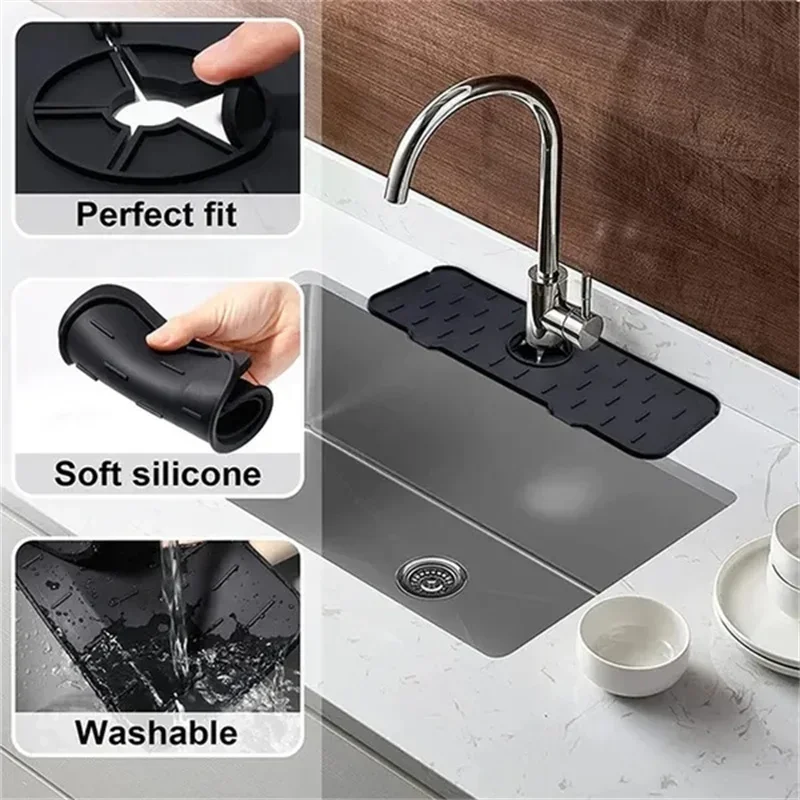 أدوات مطبخ: وسادة سيليكون ماصة - مراجعة Silicone Tap Washer وسعره