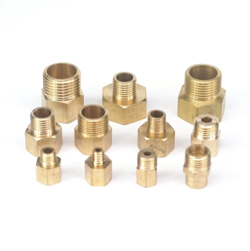 LOT 2 Reducing M10x1 Female -  - مراجعة Compression Fitting Brass وسعره