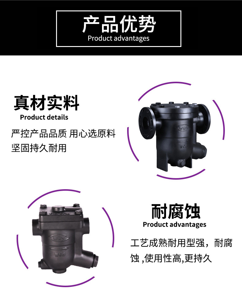 صمام تصريف المكثفات عالي الحرا - مراجعة Float Ball Valve وسعره