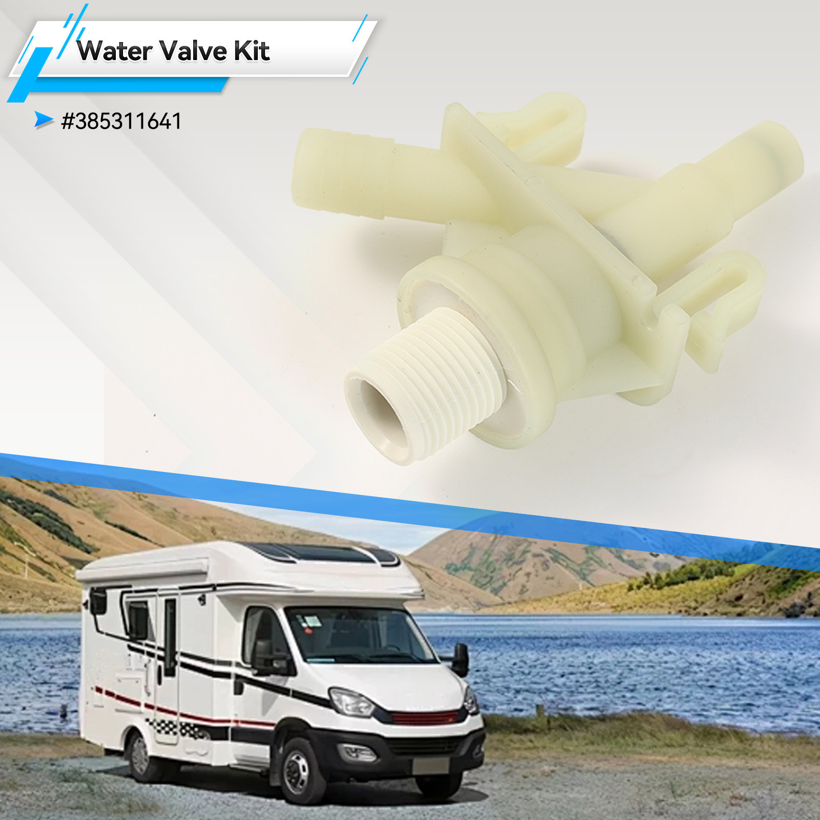 طقم صمامات مياه بلاستيكية للتخ - مراجعة Toilet Fill Valve وسعره