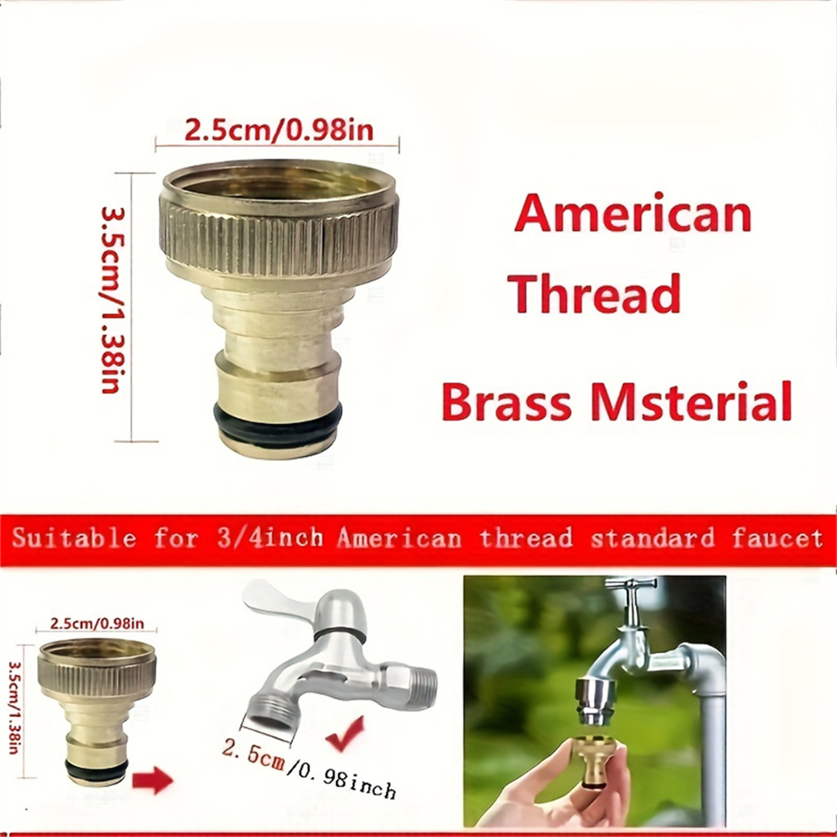 وصلات أنابيب مياه الحدائق المل - مراجعة Compression Fitting Brass وسعره