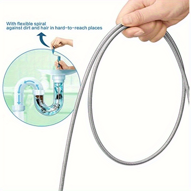 أداة تنظيف المجاري المرنة ذات  - مراجعة Drain Snake Flexible وسعره