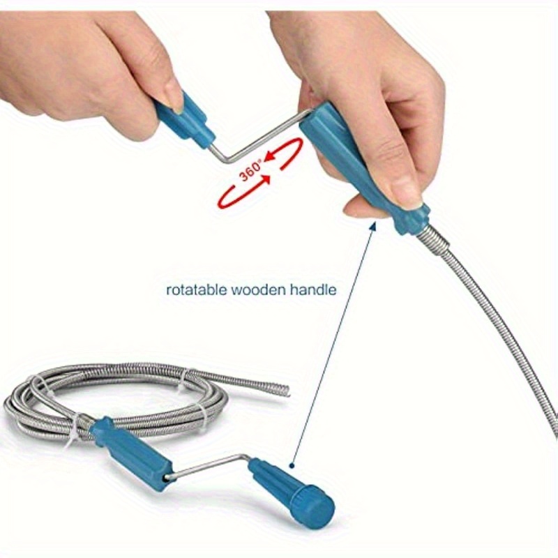 أداة تنظيف المجاري المرنة ذات  - مراجعة Drain Snake Flexible وسعره