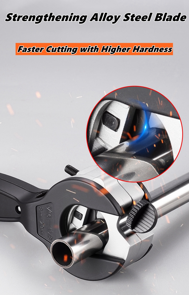قاطع أنابيب يدوي عالمي بنظام ا - مراجعة Pipe Cutter Ratchet وسعره