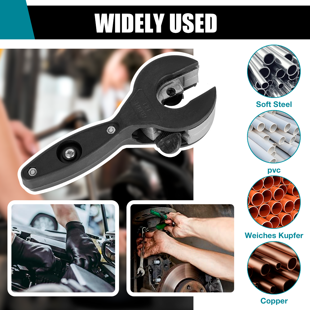 قاطع أنابيب بسقاطة 6-29 مم، أد - مراجعة Pipe Cutter Ratchet وسعره