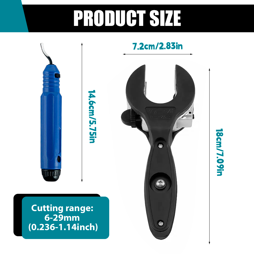 قاطع أنابيب بسقاطة 6-29 مم، أد - مراجعة Pipe Cutter Ratchet وسعره