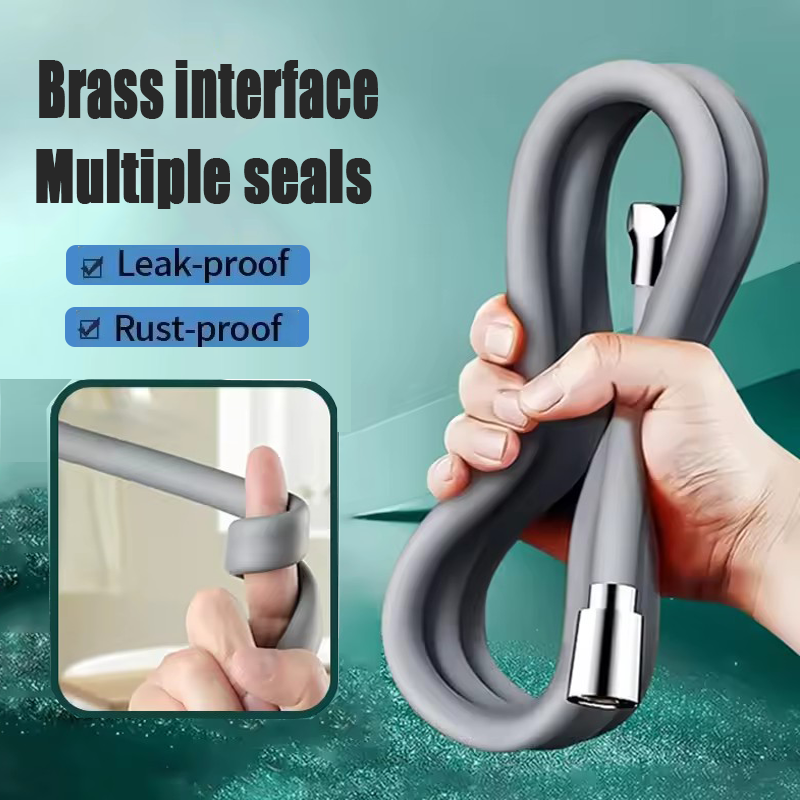 1.5/2 متر الحمام سيليكون دش أن - مراجعة Silicone Tap Washer وسعره