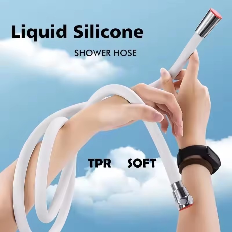 1.5/2 متر الحمام سيليكون دش أن - مراجعة Silicone Tap Washer وسعره