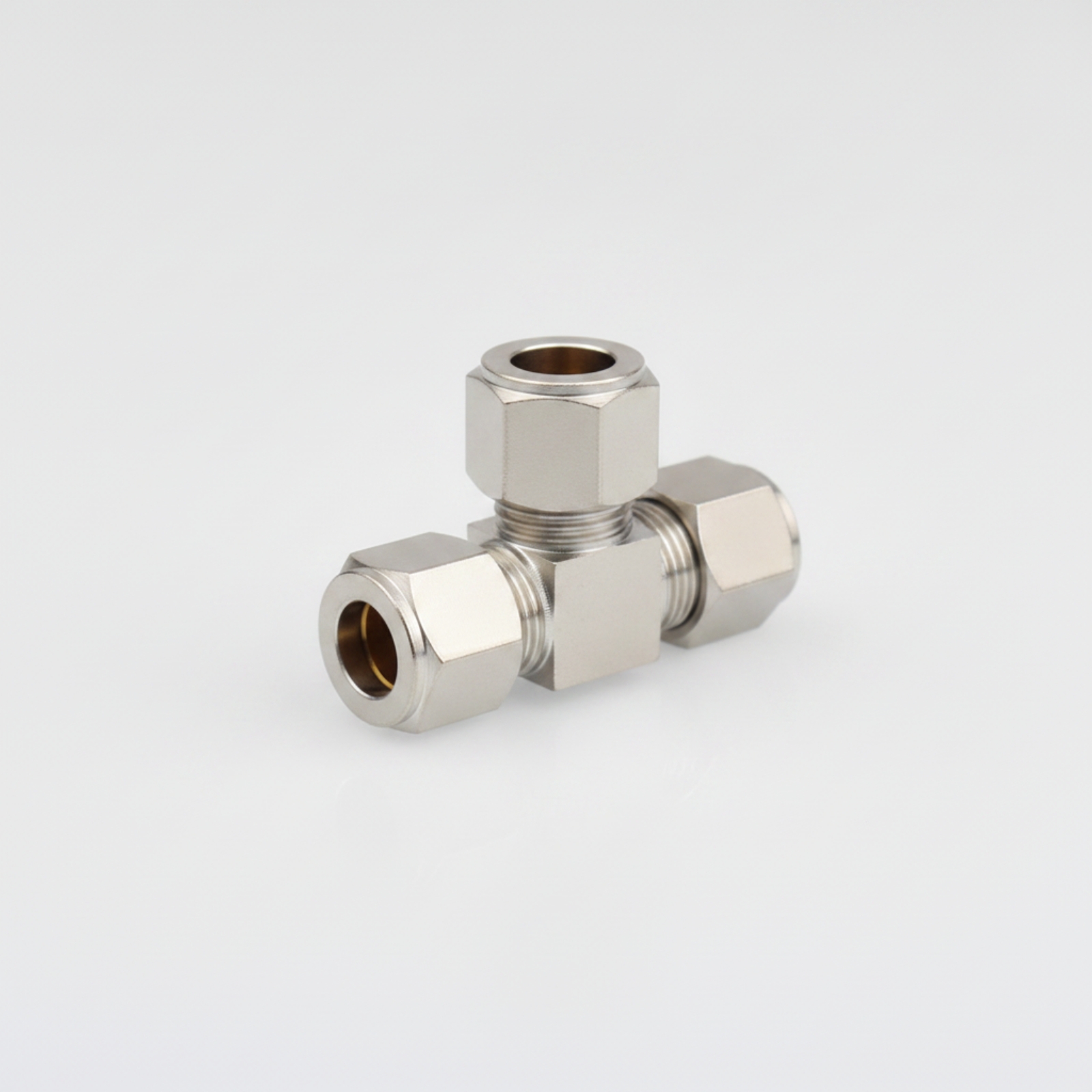 وصلة ضغط نحاسية على شكل حرف T، - مراجعة Compression Fitting Brass وسعره