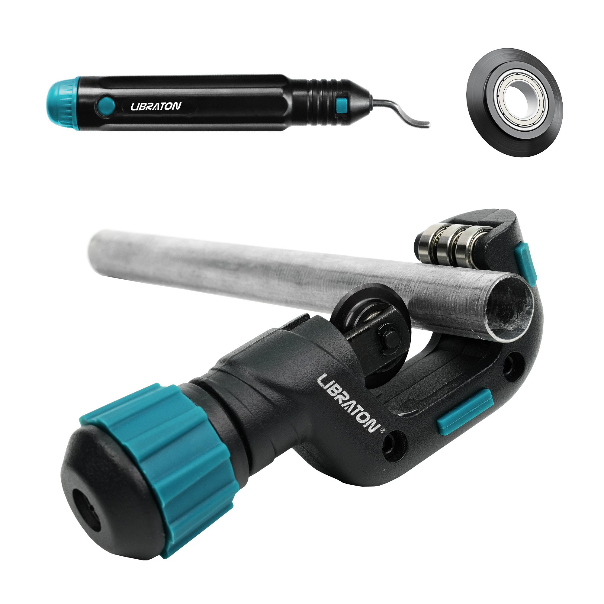 قاطع أنابيب LIBRATON مع شفرة و - مراجعة Pipe Cutter Ratchet وسعره
