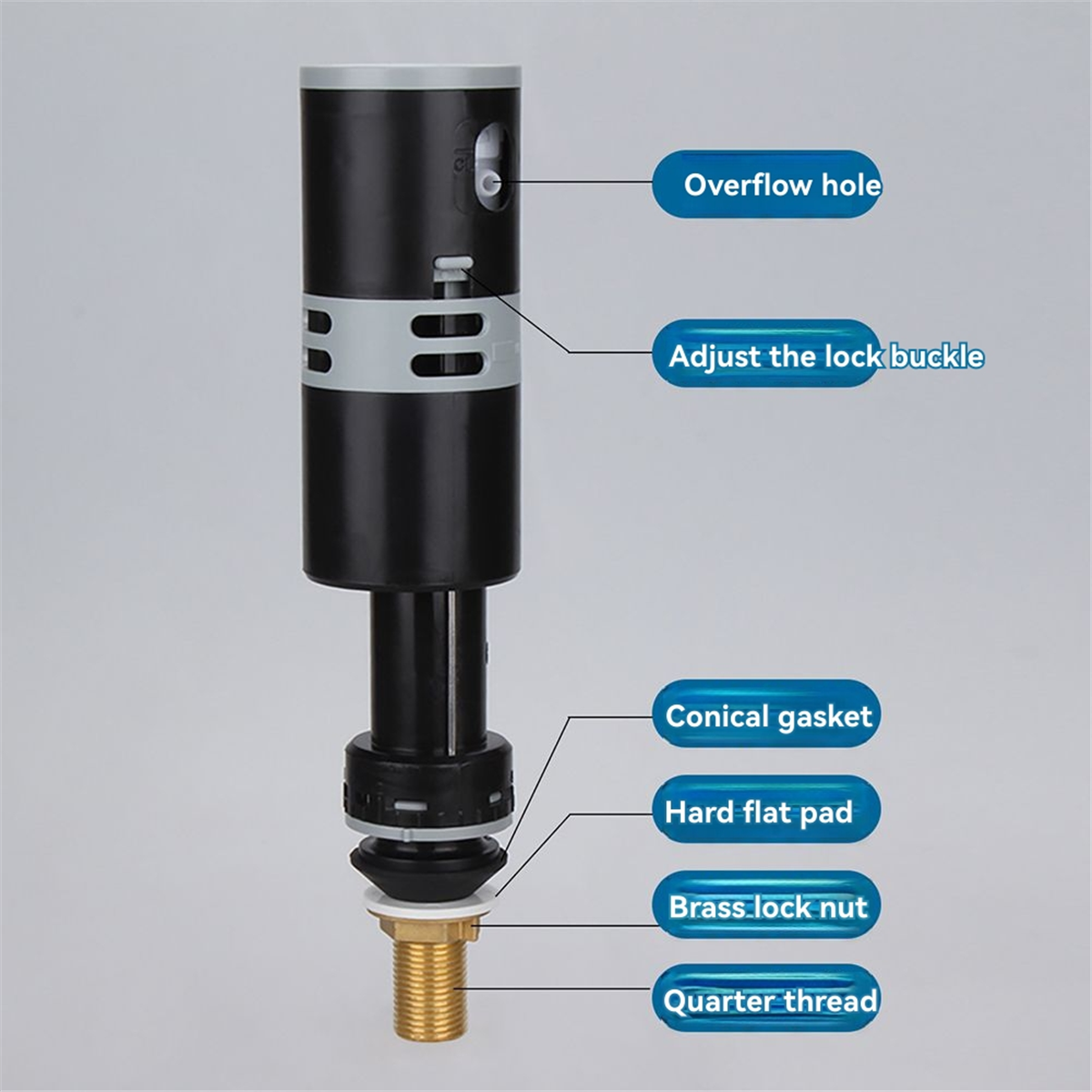 مجموعة استبدال صمام تعبئة المر - مراجعة Toilet Fill Valve وسعره