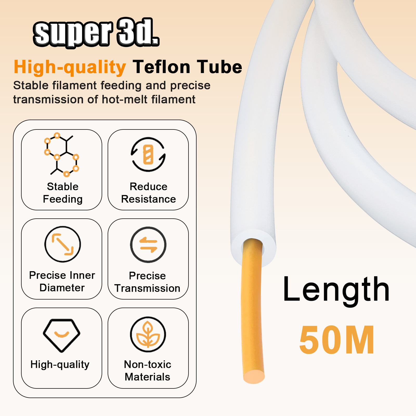 أنبوب PTFE للطابعة ثلاثية الأب - مراجعة Ptfe Tape Thread وسعره