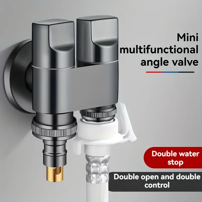 صنبور بمخرج مزدوج من الفولاذ ا - مراجعة Toilet Fill Valve وسعره
