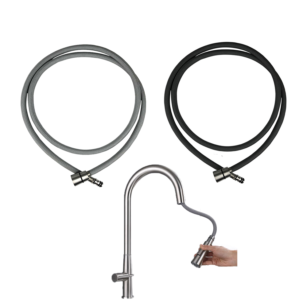 استبدال خرطوم صنبور المطبخ سحب - مراجعة Flexible Hose Braided وسعره