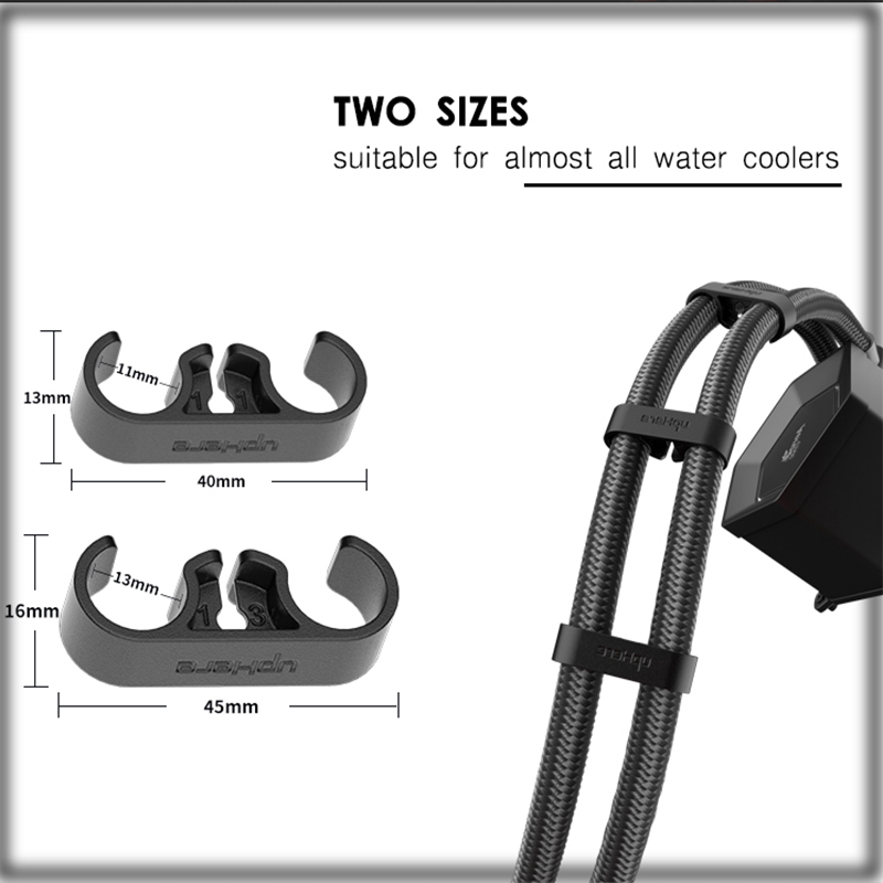 Jumpeak العالمي الكمبيوتر مبرد - مراجعة Plastic Pipe Clip وسعره