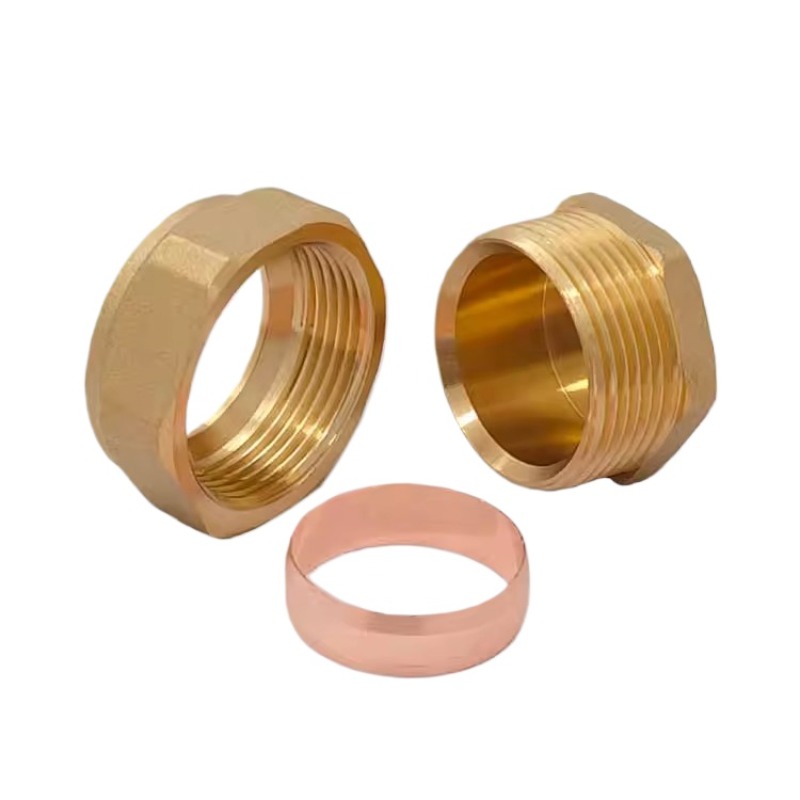 النحاس بطاقة كم المكونات 15 16 - مراجعة Compression Fitting Brass وسعره