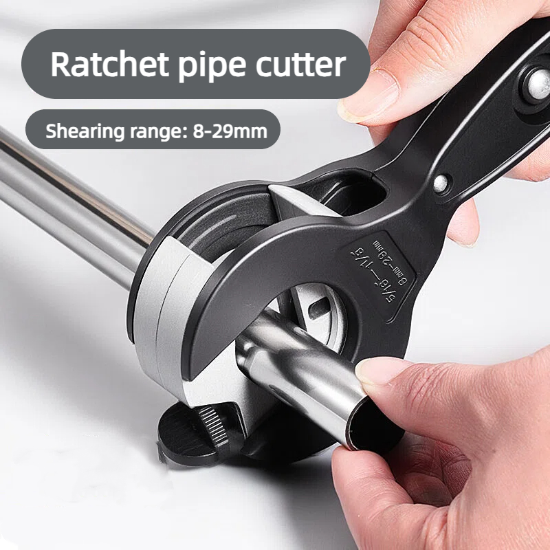 قاطع أنابيب بسقاطة لقطع الأناب - مراجعة Pipe Cutter Ratchet وسعره