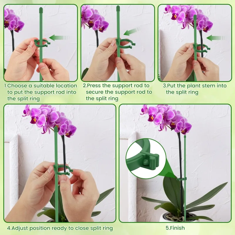 منتج جديد: دعامات نباتات قابلة - مراجعة Plastic Pipe Clip وسعره