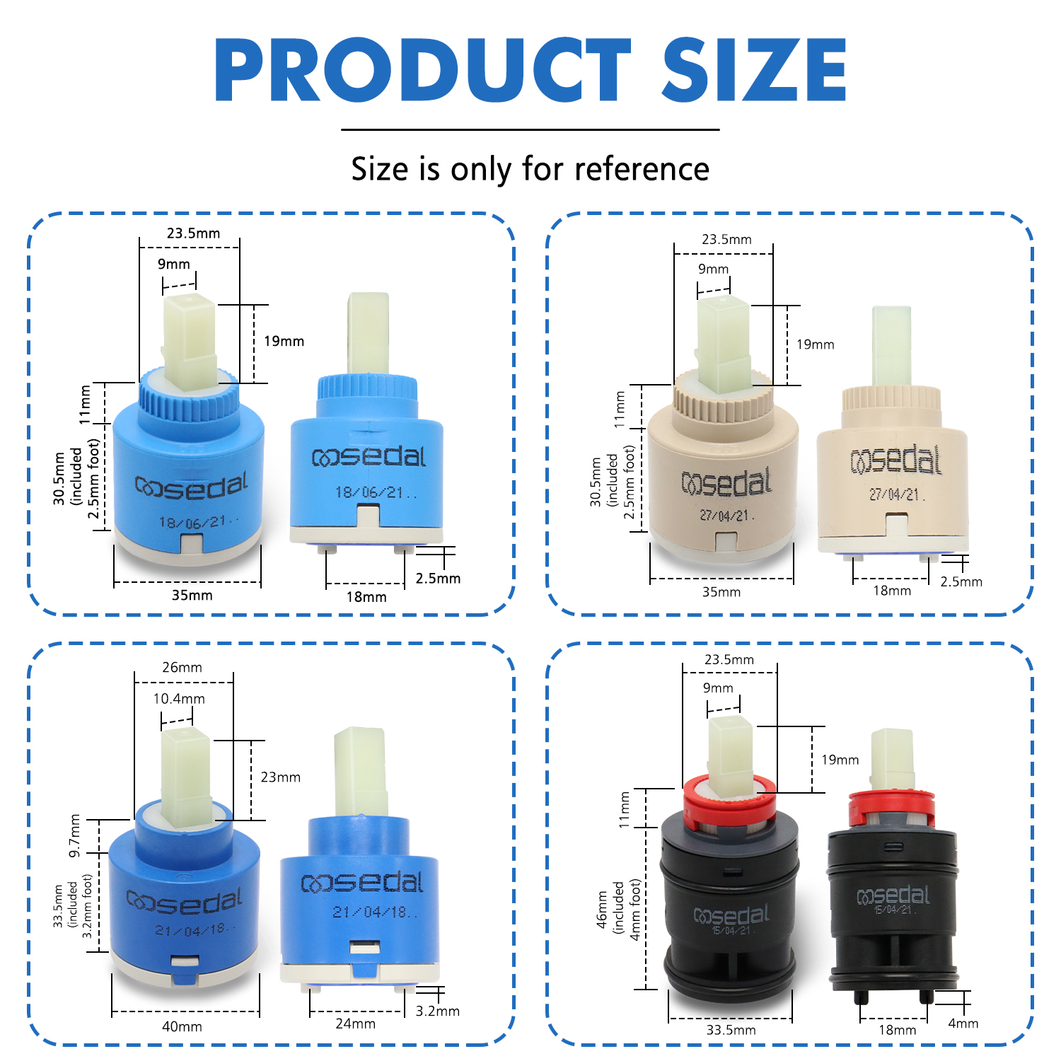 قطعة واحدة من خرطوشة صنبور خلا - مراجعة Basin Mixer Cartridge وسعره