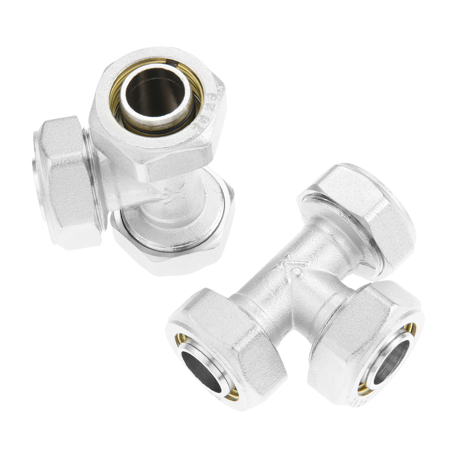 2 قطعة 3/4 ''المحملة تركيبات خ - مراجعة Compression Fitting Brass وسعره