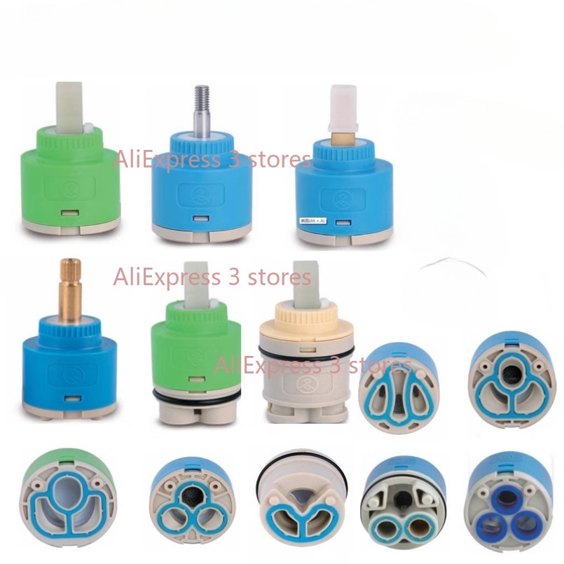 1 قطعة 35/40 مللي متر استبدال  - مراجعة Basin Mixer Cartridge وسعره