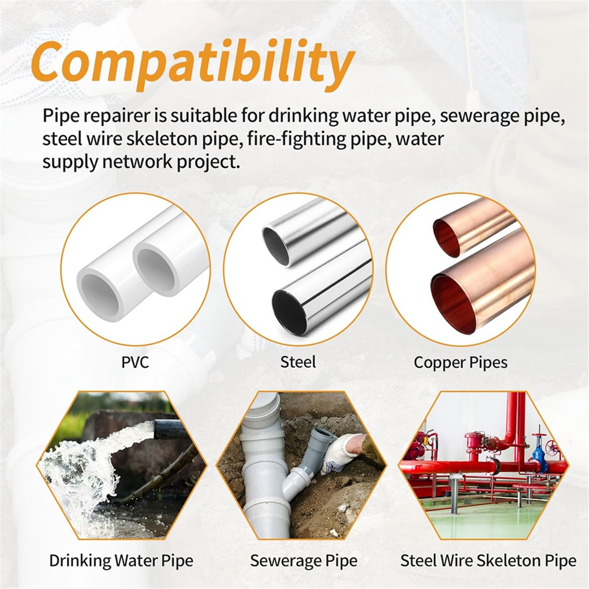 مجموعة مشابك إصلاح الأنابيب A0 - مراجعة Plastic Pipe Clip وسعره