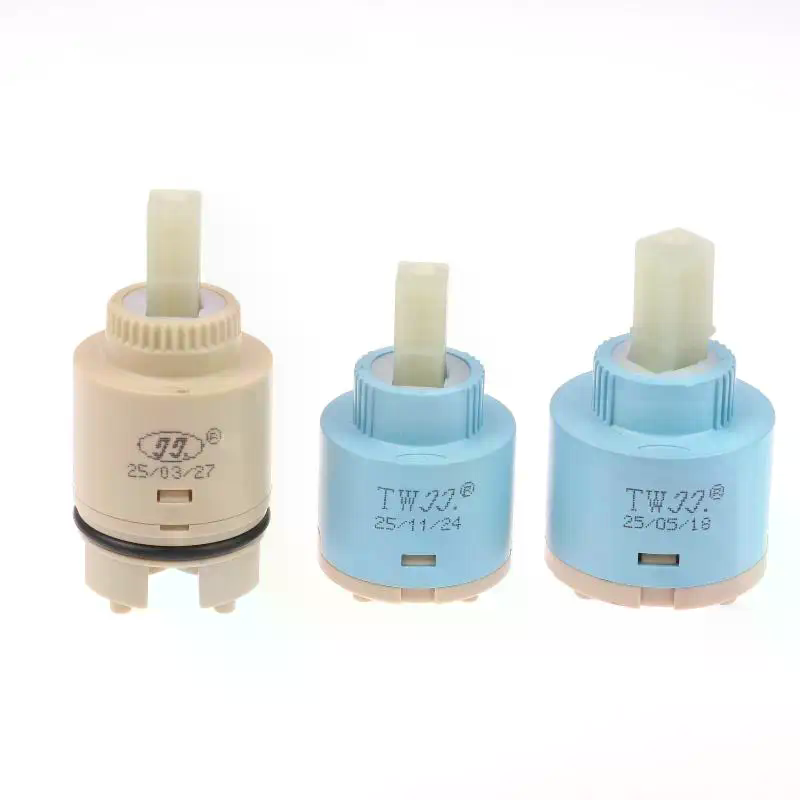 1 قطعة خراطيش بلاستيكية سيرامي - مراجعة Basin Mixer Cartridge وسعره