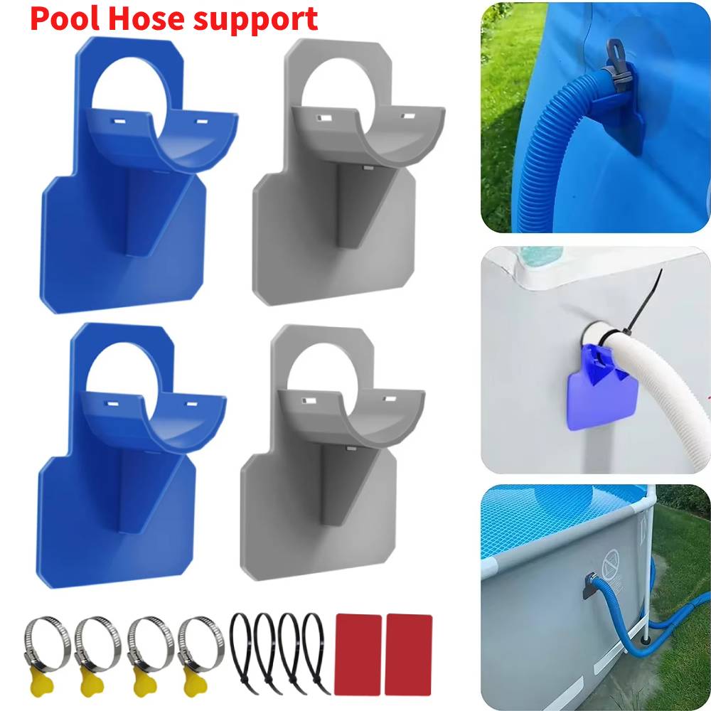 2 قطعة حامل تثبيت أنابيب حمام  - مراجعة Plastic Pipe Clip وسعره