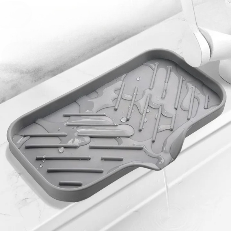 حامل صابون ذاتي التصريف من الس - مراجعة Silicone Tap Washer وسعره