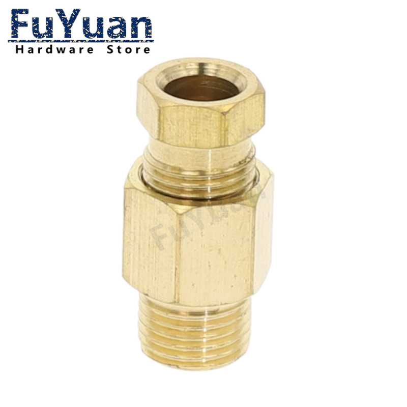 ضغط الطويق أنبوب ضغط تركيب 4 6 - مراجعة Compression Fitting Brass وسعره