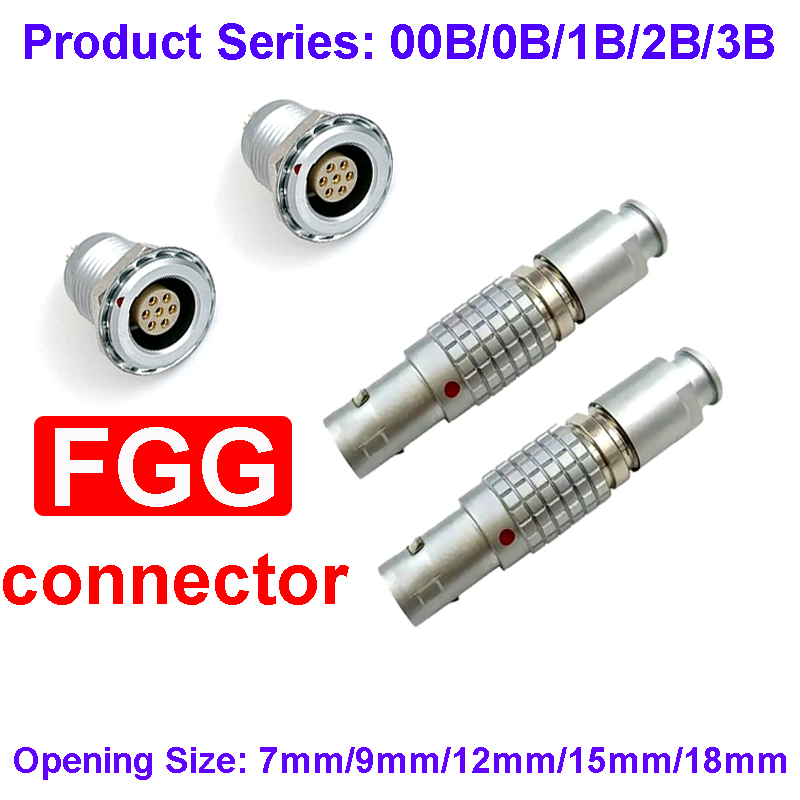 موصل طيران متوافق مع FGG LEMO  - مراجعة Push Fit Connector وسعره