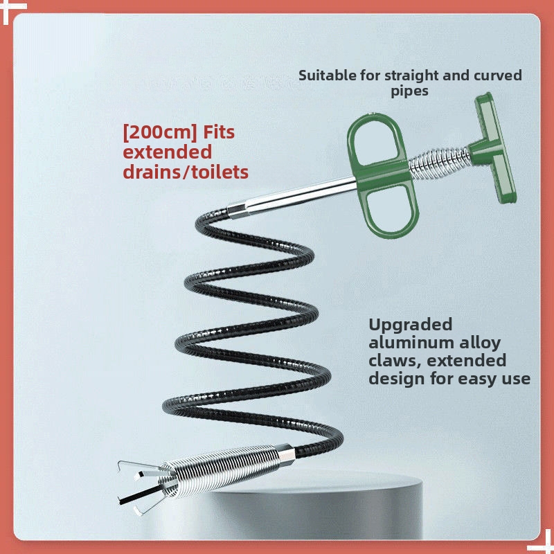 أداة تسليك المجاري الخضراء لإز - مراجعة Drain Snake Flexible وسعره