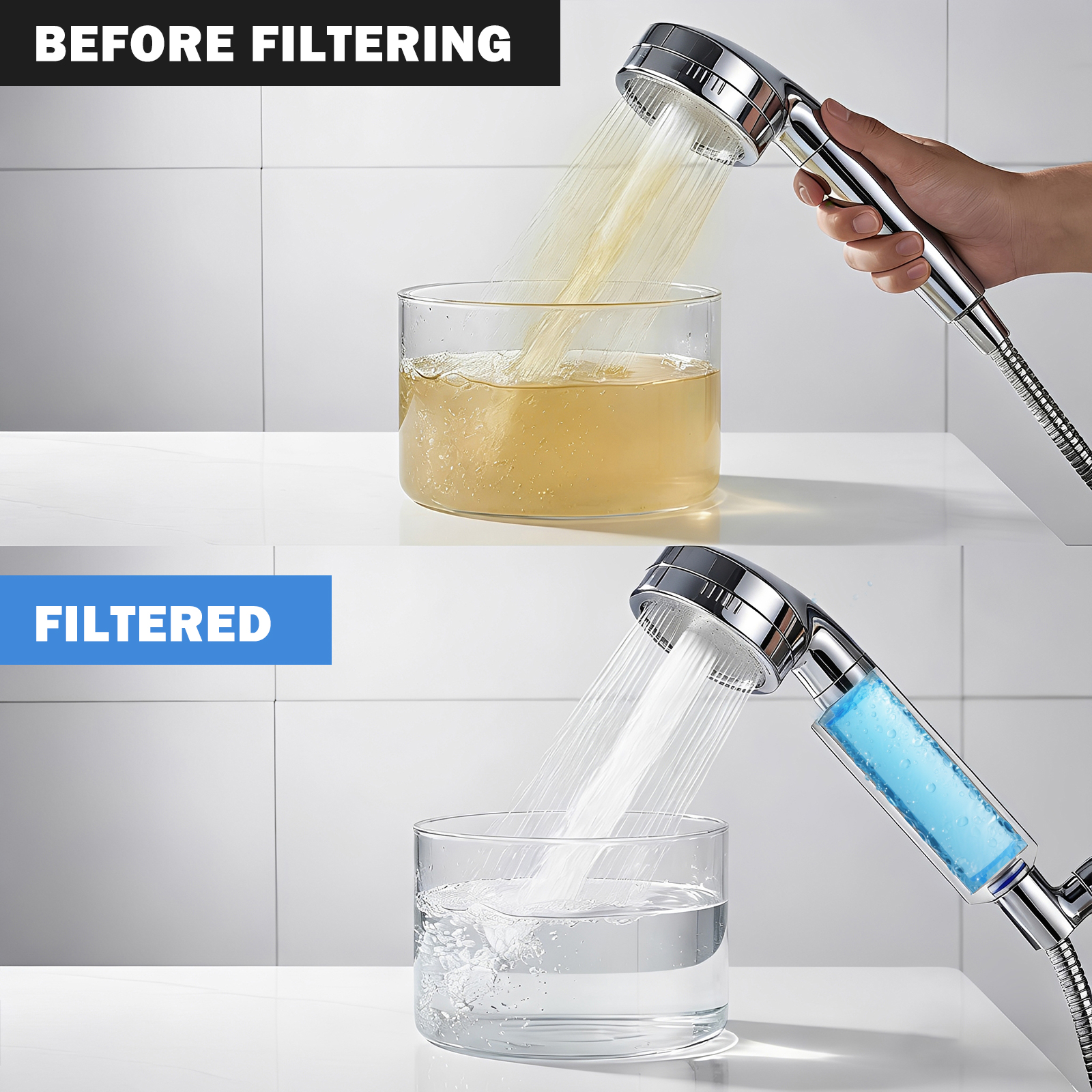 20 قطعة من خراطيش فلتر الاستحم - مراجعة Shower Valve Cartridge وسعره